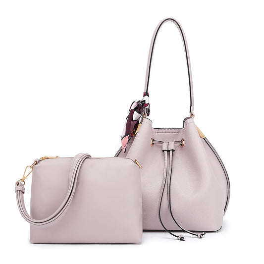 2 in 1 Hobo with Scarf Detail 21604