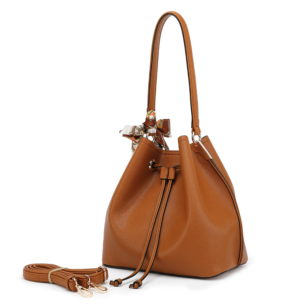 2 in 1 Hobo with Scarf Detail 21604