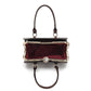 Croco Patent Leather Frame Satchel 2315