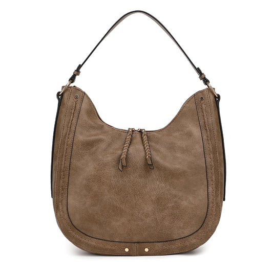 SLOUCHY WHIPSTITCH HOBO