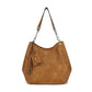 Large Slouchy Hobo With Chain Link Detail And Hangoff