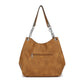 Large Slouchy Hobo With Chain Link Detail And Hangoff