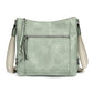 CROSSBODY WITH ZIP POCKETS 23709C