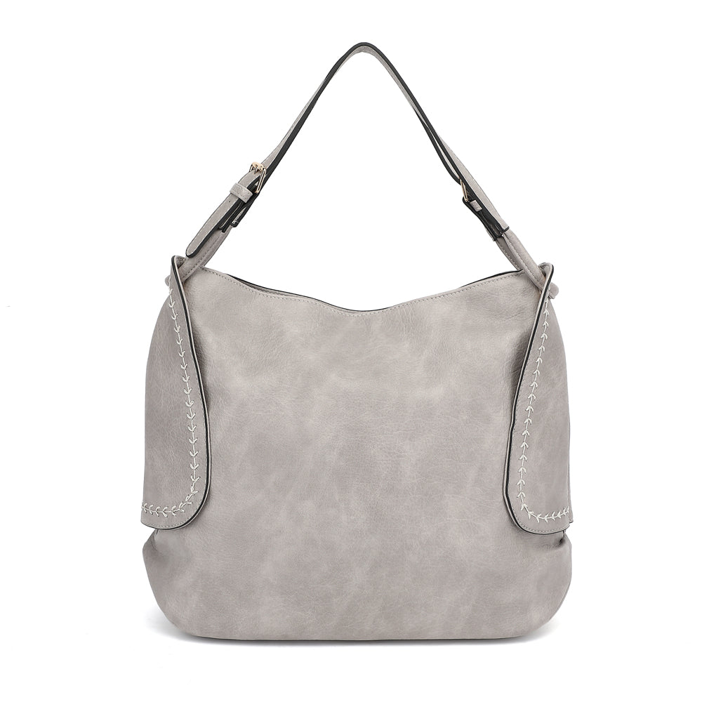 SLOUCHY DOUBLE HANDLE HOBO 24015