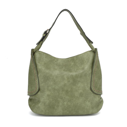 SLOUCHY DOUBLE HANDLE HOBO 24015