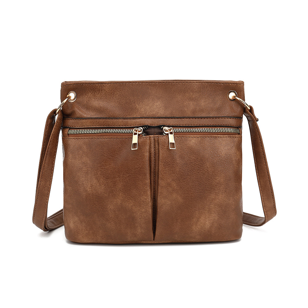 Front Pockets Hobo Crossbody 24025