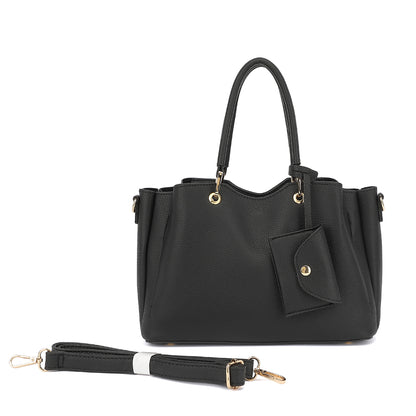 3X COMPARTMENTS SATCHEL WITH HANGOFF 24782