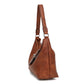 SLOUCHY HOBO WITH BUCKLE TAB OVER 24809