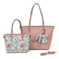 2IN1 TOTE W SCARF & HNGOFF 24824A