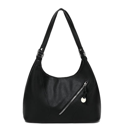4 POSTER TRIPLE COMP SATCHEL WITH FRONT ZIP POCKETS 24904