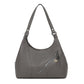 4 POSTER TRIPLE COMP SATCHEL WITH FRONT ZIP POCKETS 24904