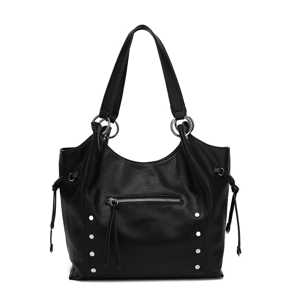 COW DOUBLE HANDLE TOTE 24918D