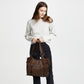 COW DOUBLE HANDLE TOTE 24918D