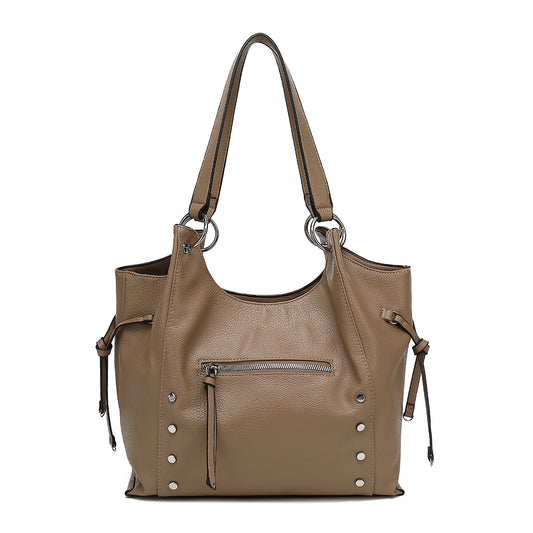 COW DOUBLE HANDLE TOTE 24918D
