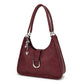 DOUBLE HANDLE SATCHEL WITH WHIPSTITCH DETAIL AND CHARM 24925
