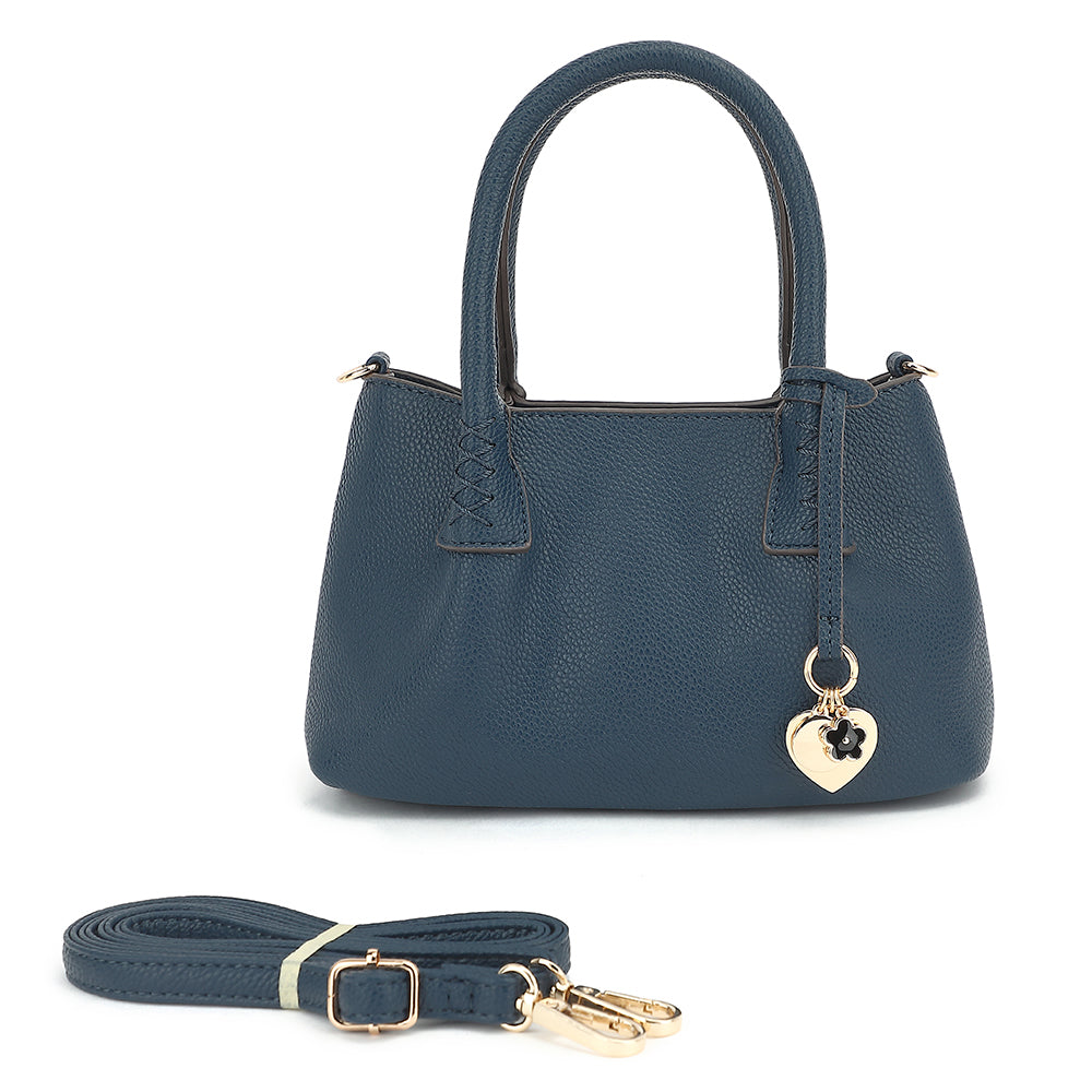 SATCHEL WITH CHARM DETAIL 25080