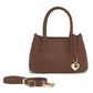 SATCHEL WITH CHARM DETAIL 25080