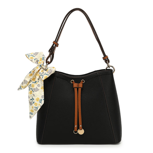 CONVERTIBLE HOBO WITH SCARF 25141A