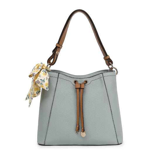 CONVERTIBLE HOBO WITH SCARF 25141A