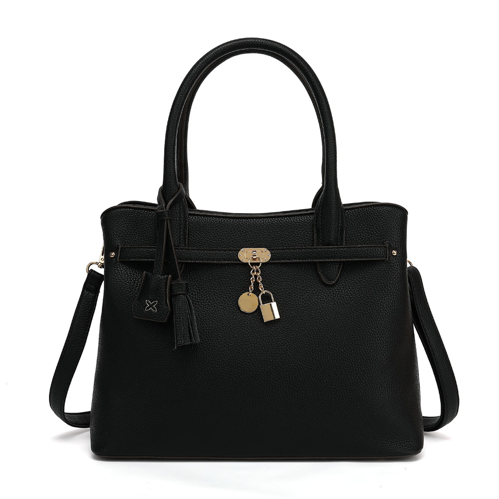 BELTED SATCHEL WITH HANGOFF 25150