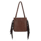 FRINGE CROSSBODY WITH FRONT SLIP PKT 25173A