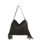 Suede Fringe Hobo 26077