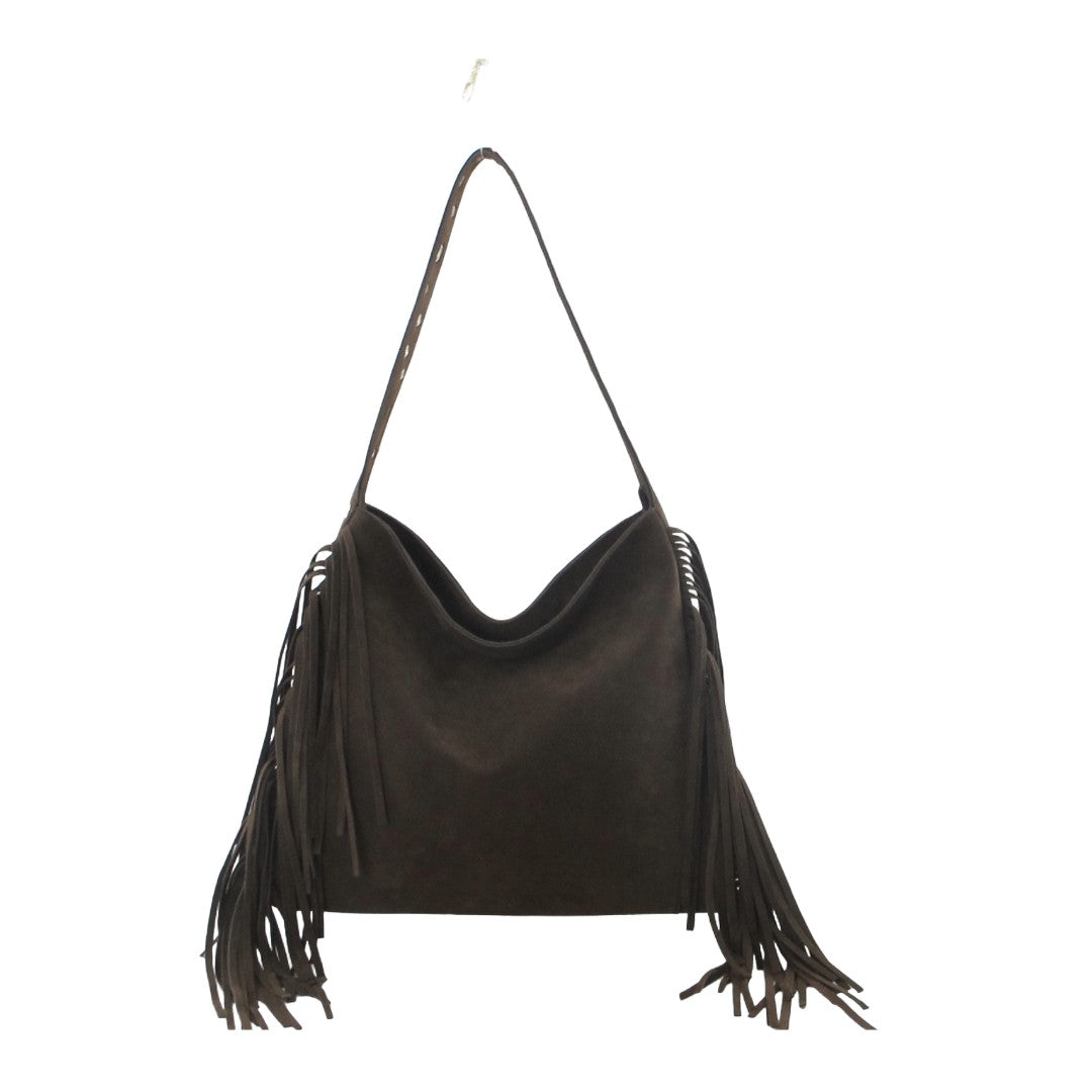 Suede Fringe Hobo 26077