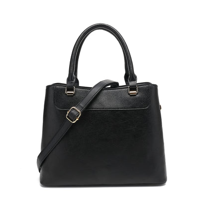 PU Leather Satchel 2812B