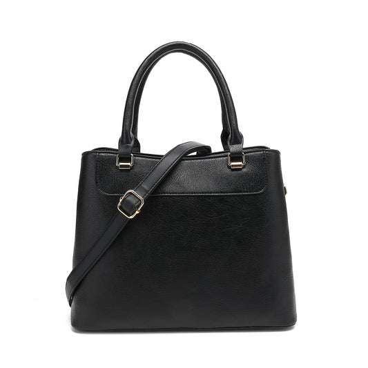 PU Leather Satchel 2812B