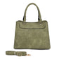 PU Leather Satchel 2812B