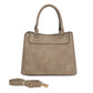 PU Leather Satchel 2812B