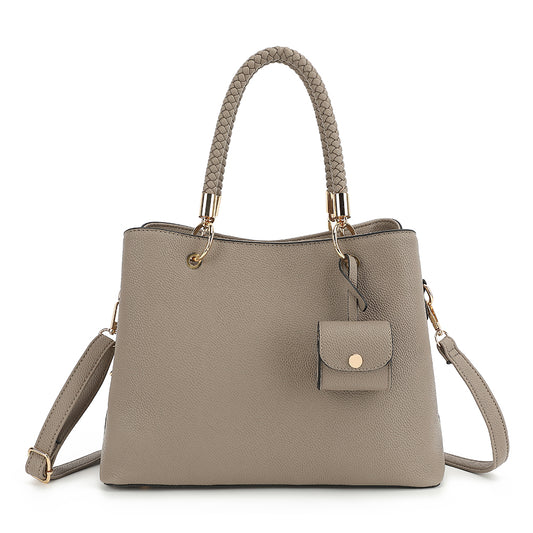 PU LEATHER SATCHEL W/ air pod case 2812C