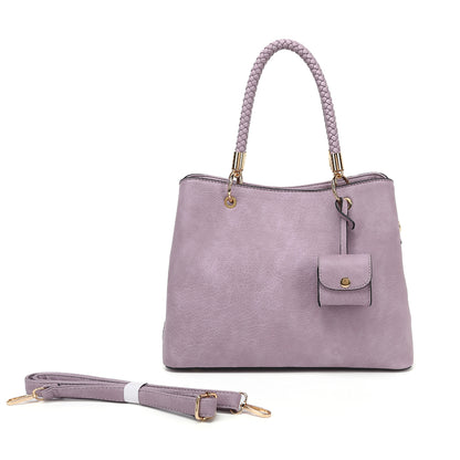 PU LEATHER SATCHEL W/ air pod case 2812C