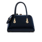 Frame Satchel with Rhinestones Patent Leather 3421