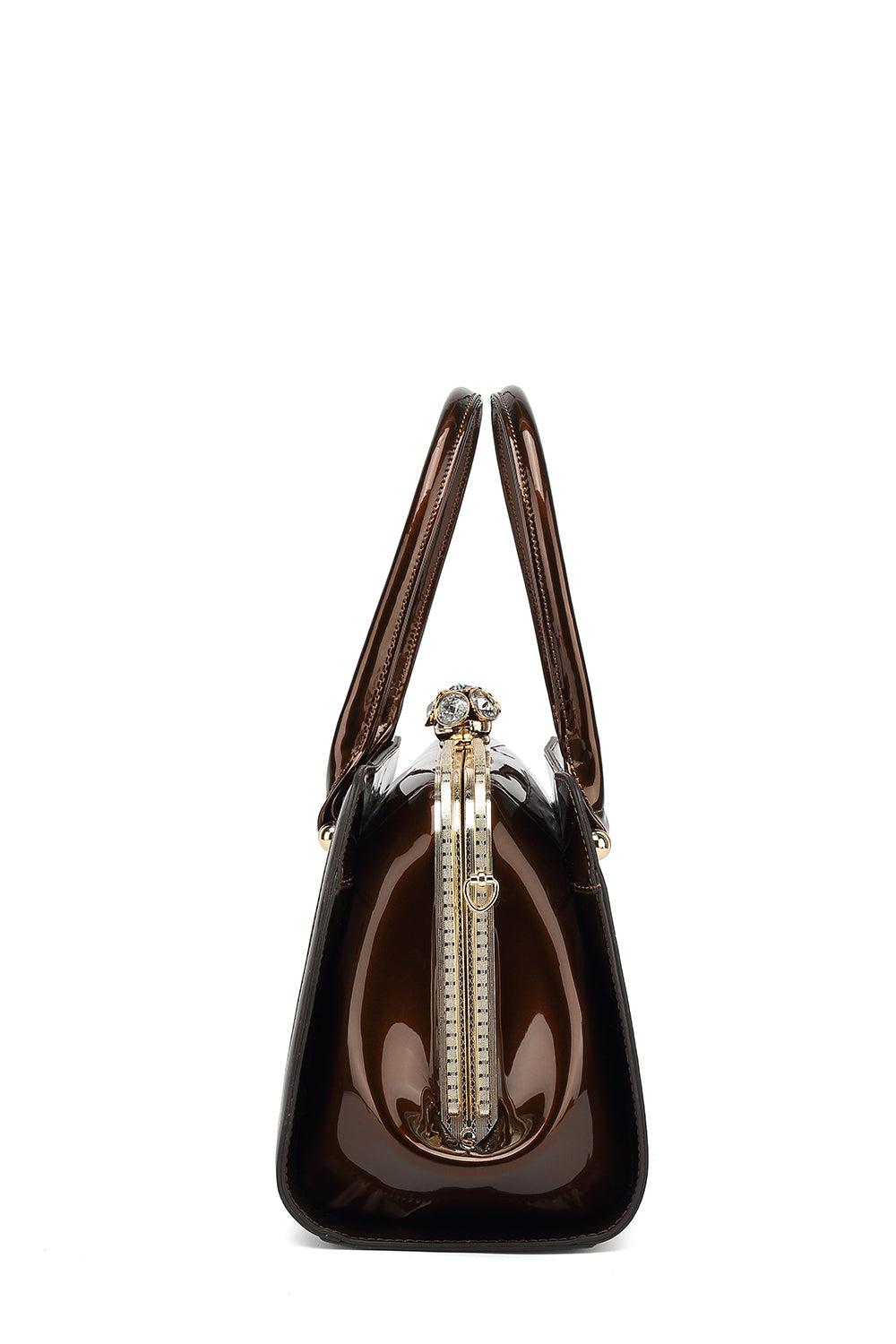Frame Satchel Patent Leather 90178