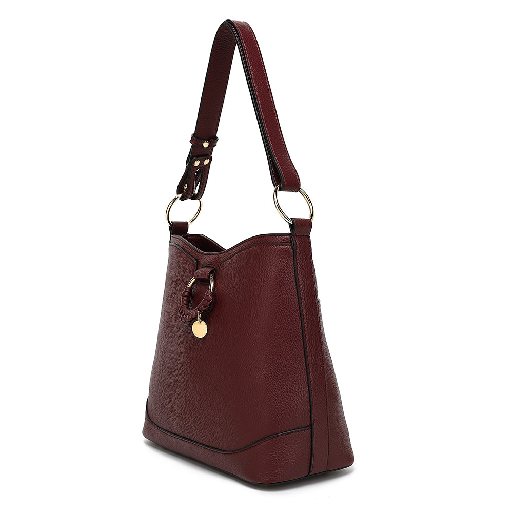 TRIPLE COMPARTMENT CONVERTIBLE HOBO 9546B