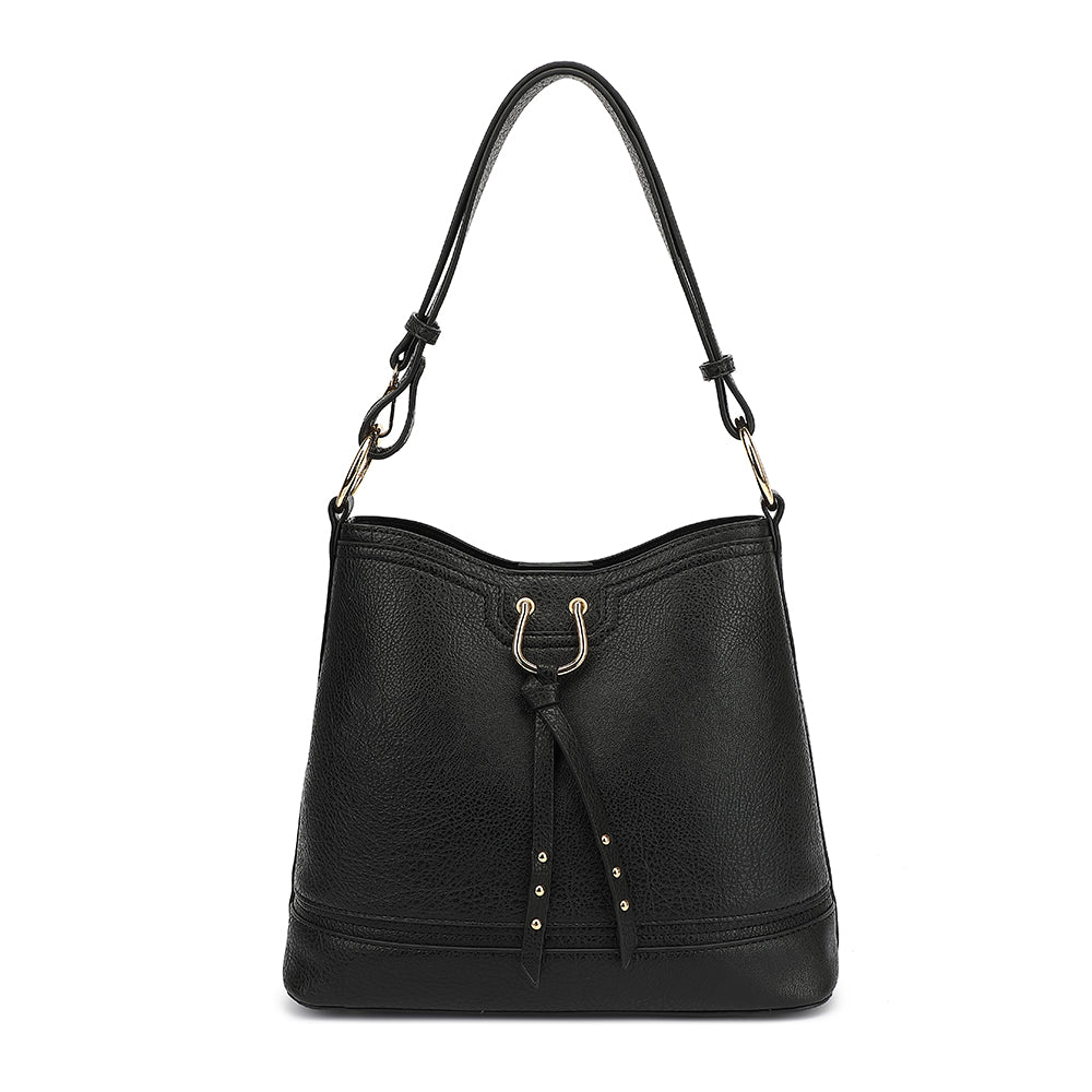 TRIPLE COMPARTMENT CONVERTIBLE HOBO 9546