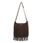 FRINGE HOBO CROSSBODY B2035K