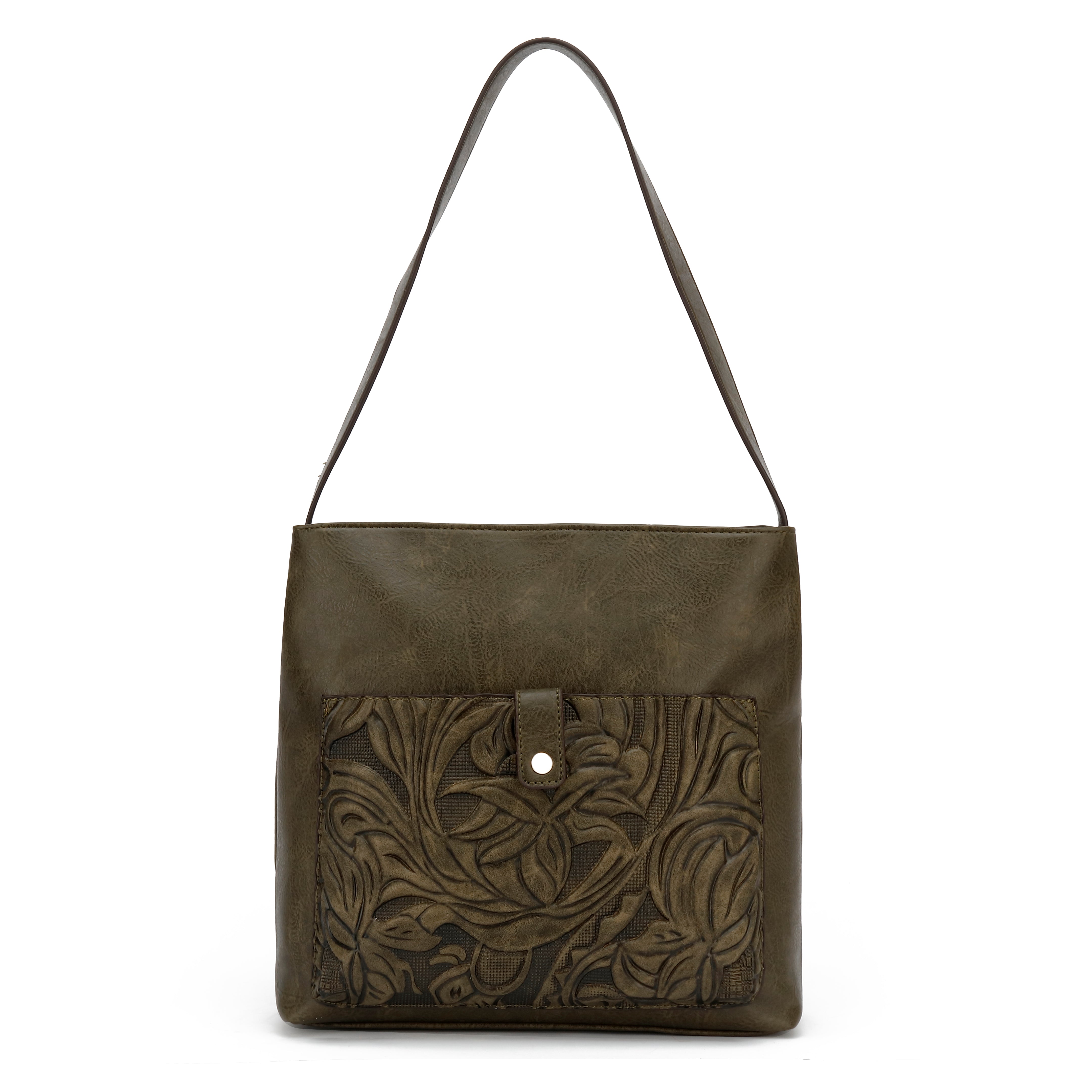 HOBO W TOOLED PCKT & XBODY STRAP – DS HandBags