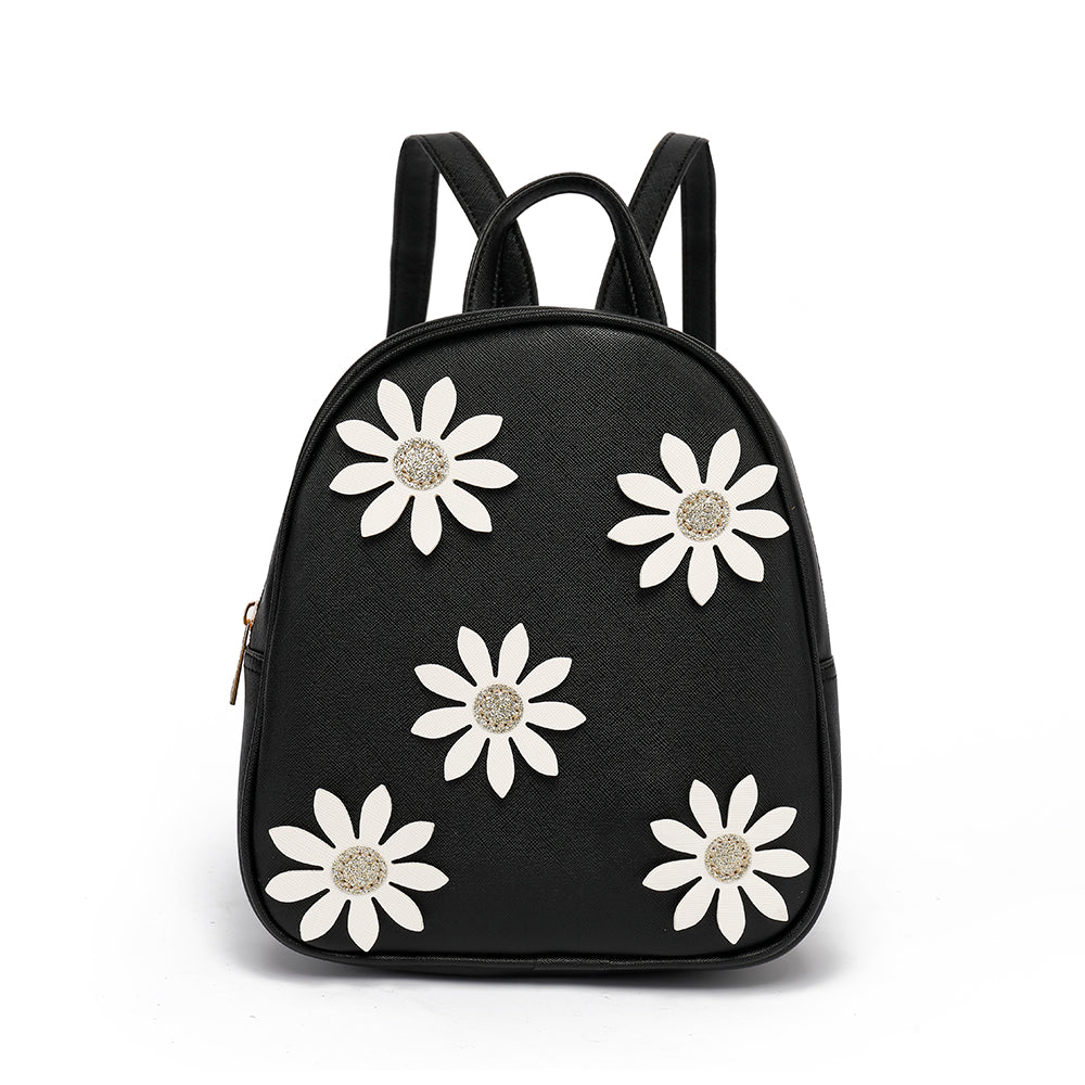 Small Daisy Applique Backpack
