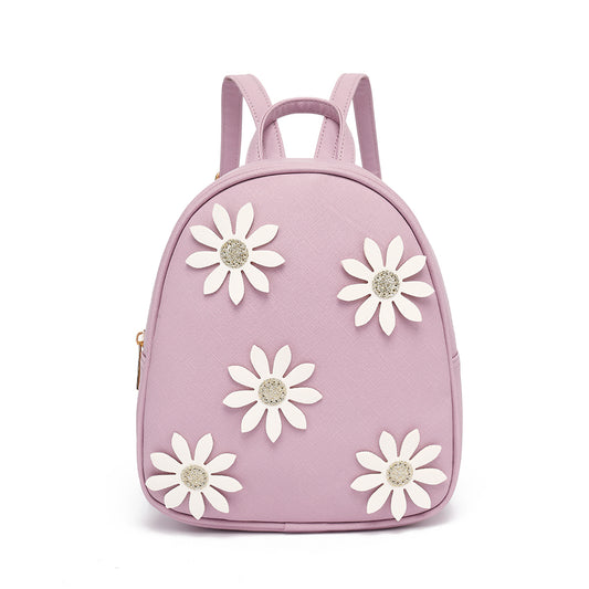 Small Daisy Applique Backpack