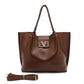 Tami V satchel with braided handle