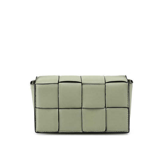 Woven Flap Crossbody 21626
