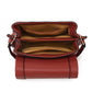 Flap Crossbody with Toggle Detail and Chain Strap