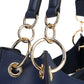 Double Handle Hobo with Ring Hardware Detail