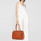Double Handle Multi Compartment Satchel