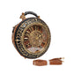 vegan Leather Clock Satchel